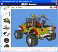 3D Kit Builder (Extreme 4x4) screenshot